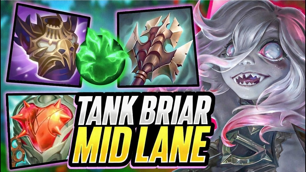 TANK BRIAR MID TAKEOVER. MOST DAMAGE DEALT + TAKEN