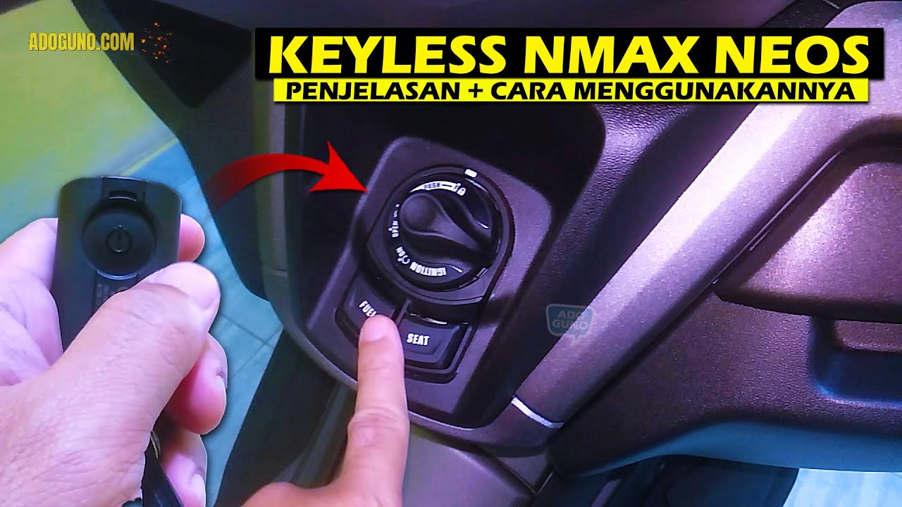 Tutorial Lengkap Menggunakan Remote Keyless Yamaha NMAX Neo S - Setelah Belasan Tahun Kunci Manual