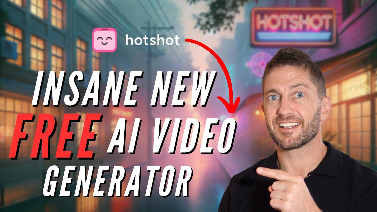 Как использовать бесплатный видеогенератор на основе ИИ Hotshot (переломный момент!)