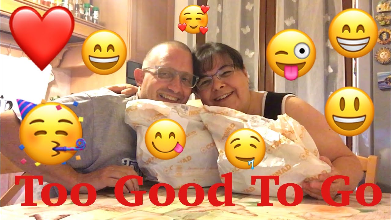 Apriamo la Magic Box di Too Good To Go della Conad per cena !!! Evviva 🥳😋🤤