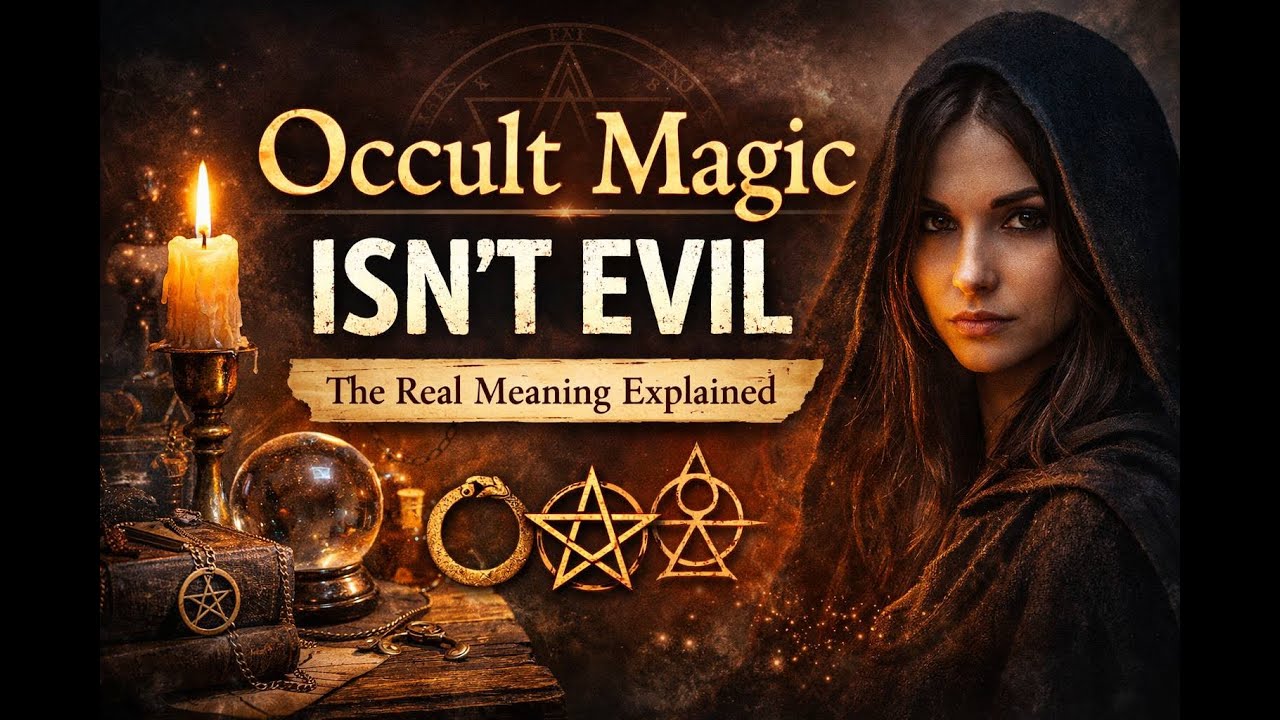 🔮 Occult Magic Explained 🗝️ Hidden Knowledge, Not Horror