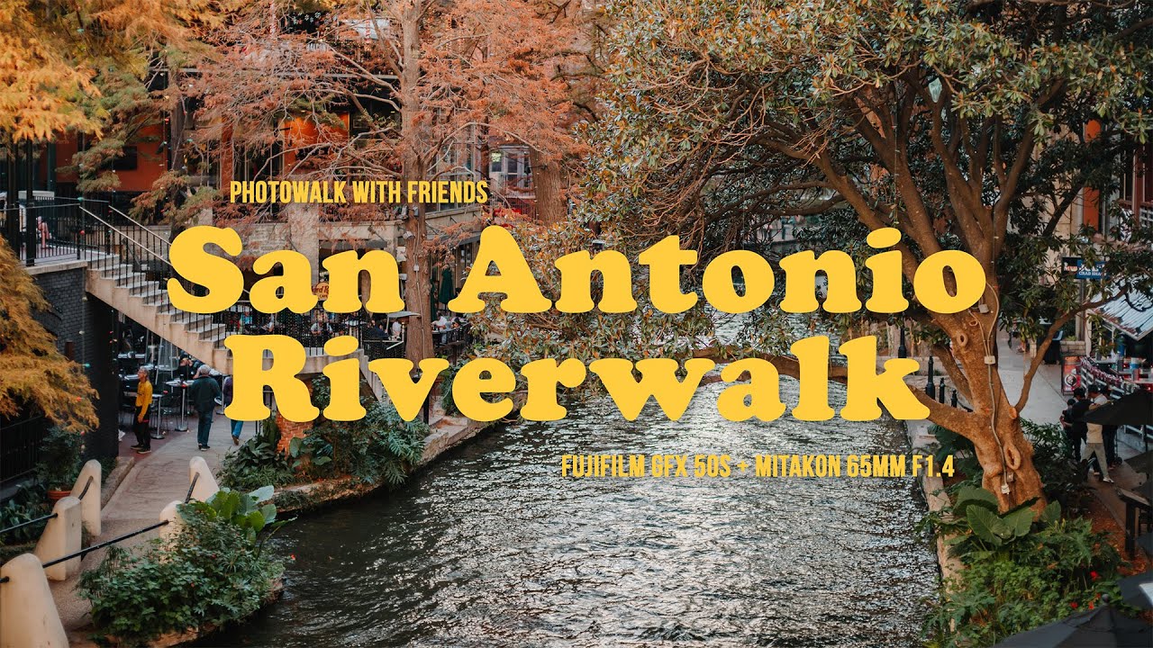 Peaceful Photo Walk With Friends Along the River Walk