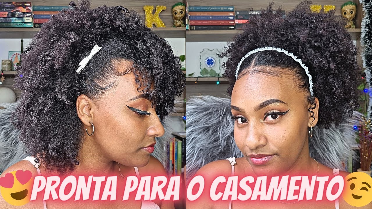 PENTEADOS LINDOS PARA MADRINHAS, NOIVAS E FESTAS DE FIM DE ANO PARA CABELO CRESPO