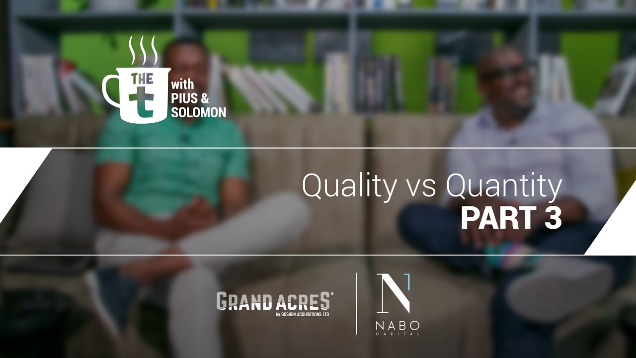 The T, with Pius and Solomon (S1) - Quality vs Quantity (Part 3)