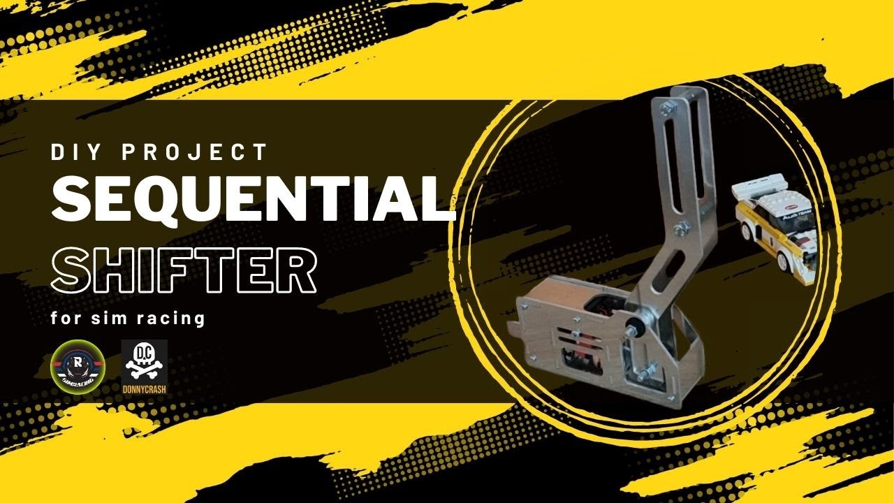 #DIY #simracing - Build a sequential shifter for your simracing rig