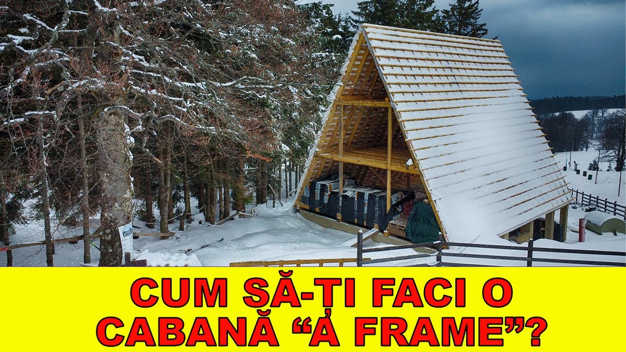 CUM SĂ-ȚI FACI O CABANĂ 
