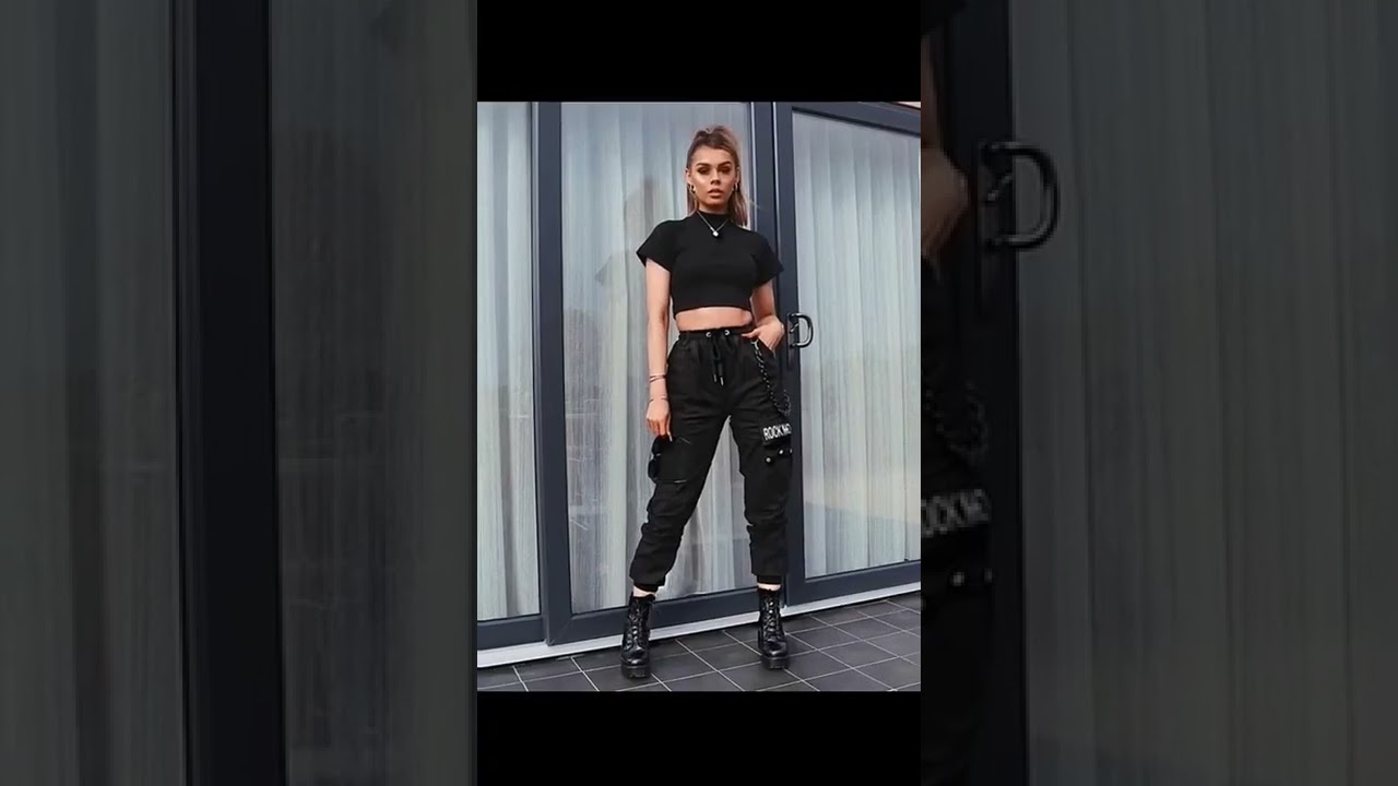 cargo pants for girls | outfit ideas for girls | pants for girls | #shorts #outfit #womensfashion