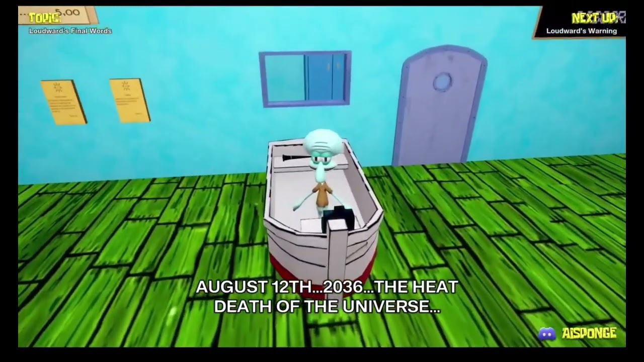 AUGUST 12TH 2036 THE HEAT DEATH OF THE UNIVERSE IS BACK
