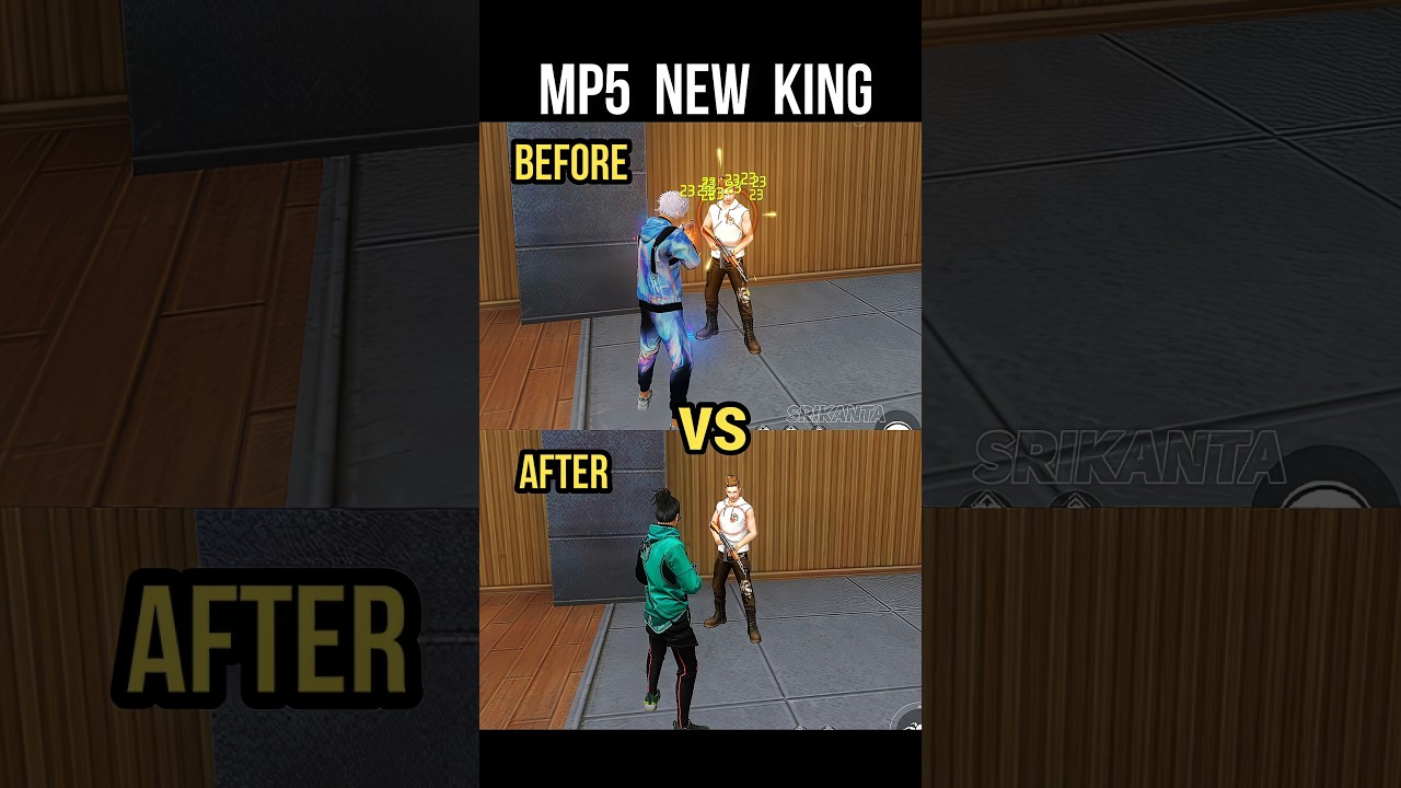 New MP5 Update 🔥 MP5 Gun Ability Change After Update #srikantaff