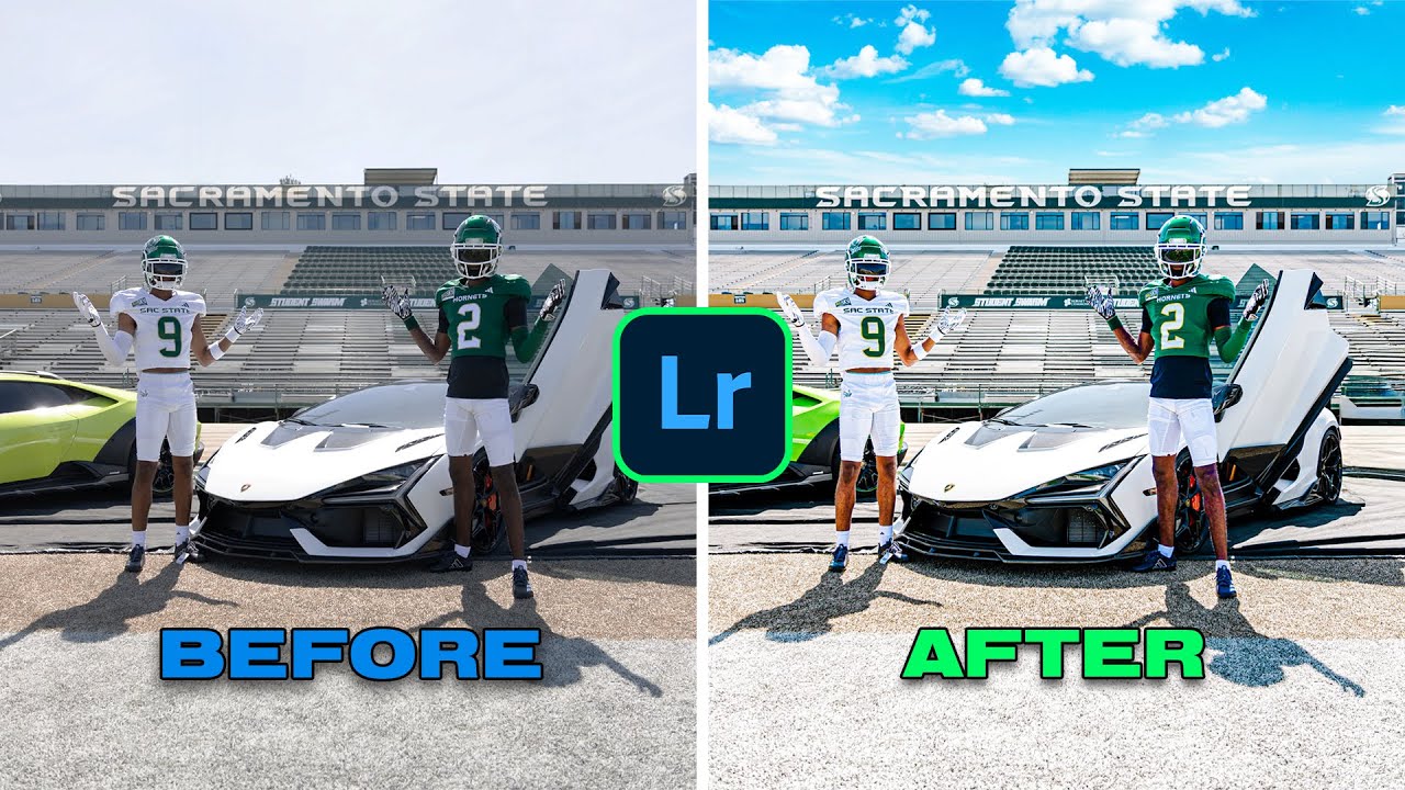 Сделайте свои спортивные фотографии выдающимися с помощью пресетов Lightroom (рабочий процесс ред...