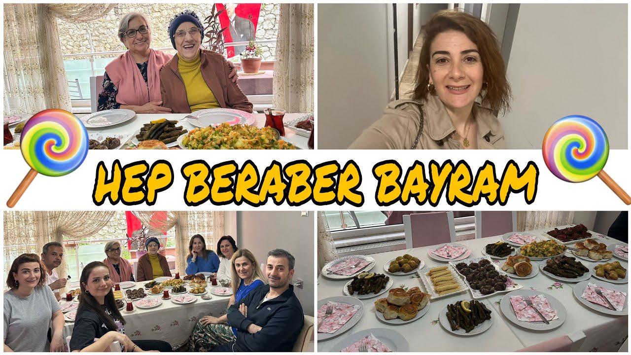 DOLU DOLU GEÇEN BAYRAM ❌ GİTMEDEN BANA KAHVEYE GELDİ ❌ HEP BERABER HAZIRLADIK ❌ GÜNLÜK VLOG 🎥