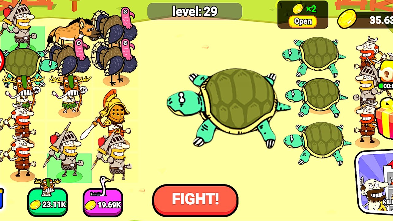 Merge Animals - My Perfect Zoo | Merge Animal Monster Fight Max Level Gameplay