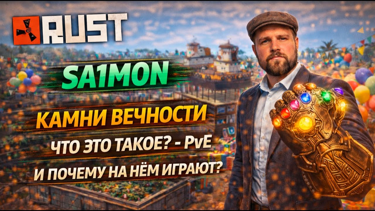 КАМНИ ВЕЧНОСТИ - ЧТО ЭТО ТАКОЕ? | Evolution PvE Rust #pve #rust #свойсервер