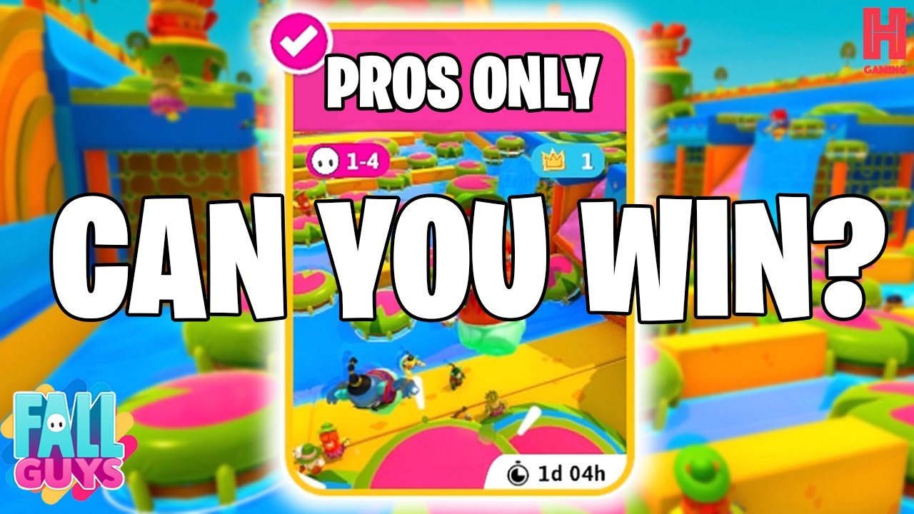 Fall Guys Pro's Only Show - Can You Win?