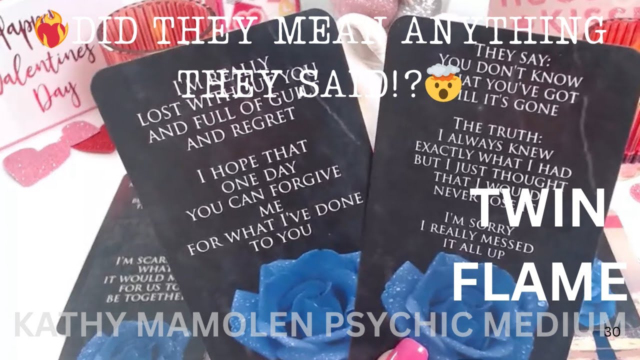 TWIN FLAME ❤️‍🔥DID THEY MEAN ANYTHING THEY SAID!?🤯 SORRY ISN'T GOOD ENOUGH😠 COLLECTIVE LOVE TAROT 💓✨