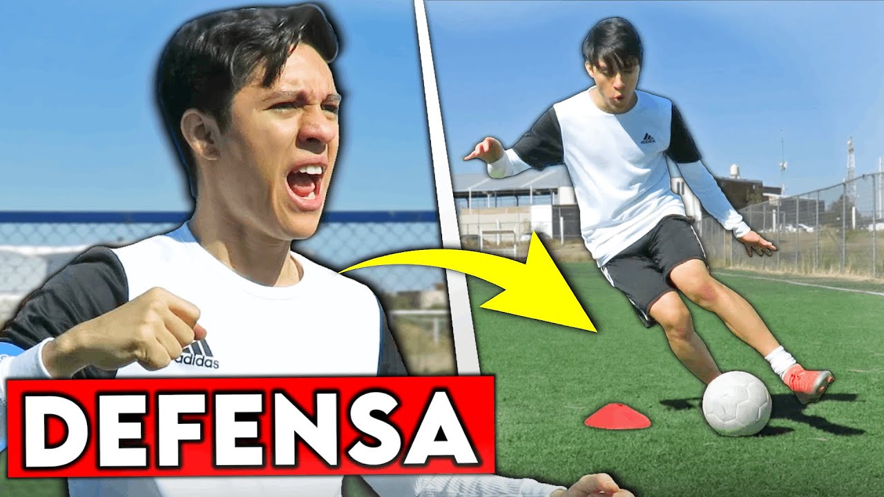 🔰 5 TÉCNICAS para SER el MEJOR DEFENSA en FÚTBOL | Ejercicios de Técnica, Control y Perfiles