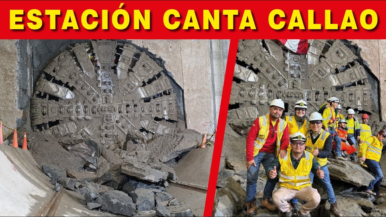 RAMAL LINEA 4: La tuneladora ‘Micaela llega a la Estación Canta Callao