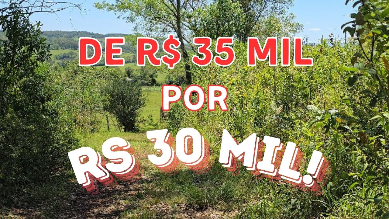 ( VENDIDO) CHÁCARA EM SANTO ANTÔNIO DA PATRULHA COM LINDA VISTA | ACEITA CARRO | R$ 30 MIL