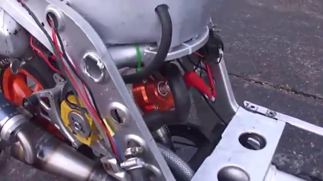 first start off the 95cc NX stage 6 R/T engine