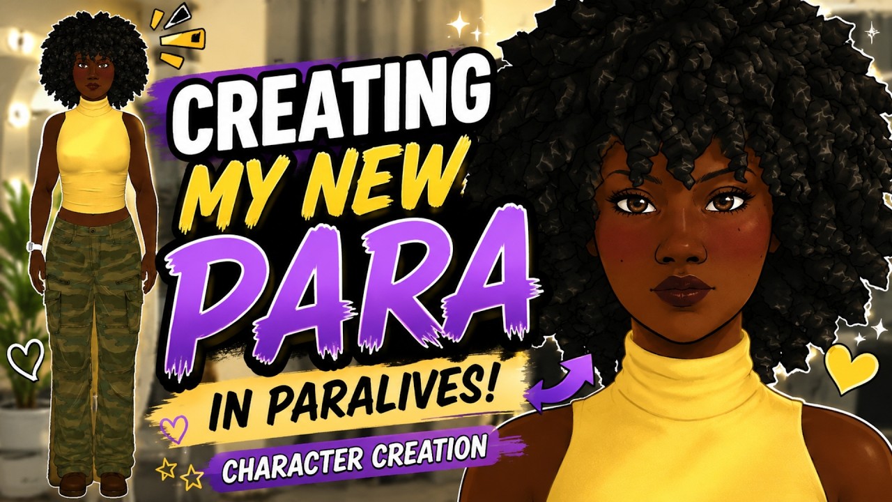 Creating My New Para | Paralives Character Creator