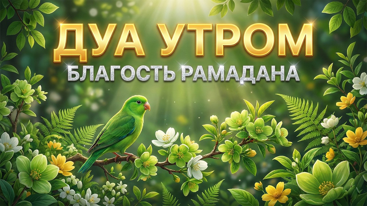🌙 СИЛА УТРЕННЕЙ ДУА В РАМАДАНЕ ✨🤲