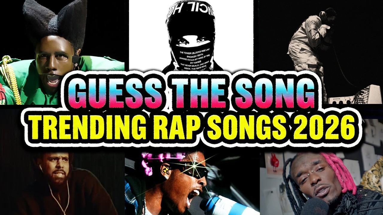 Guess The Song 🎵 Trending Rap songs 2026 Edition | Music Quiz | Rap Songs Quiz 2026
