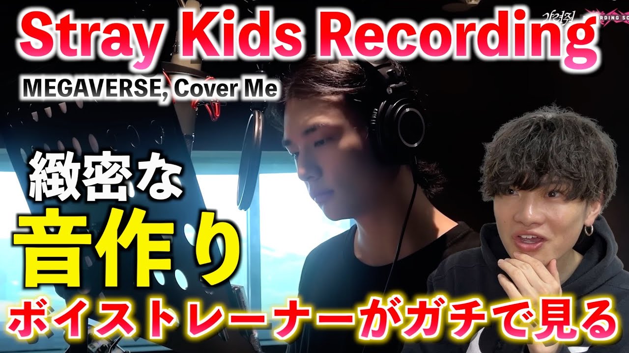 【レコーディング映像】天才軍団が見せる驚きの音作りとは？！ Stray Kids 