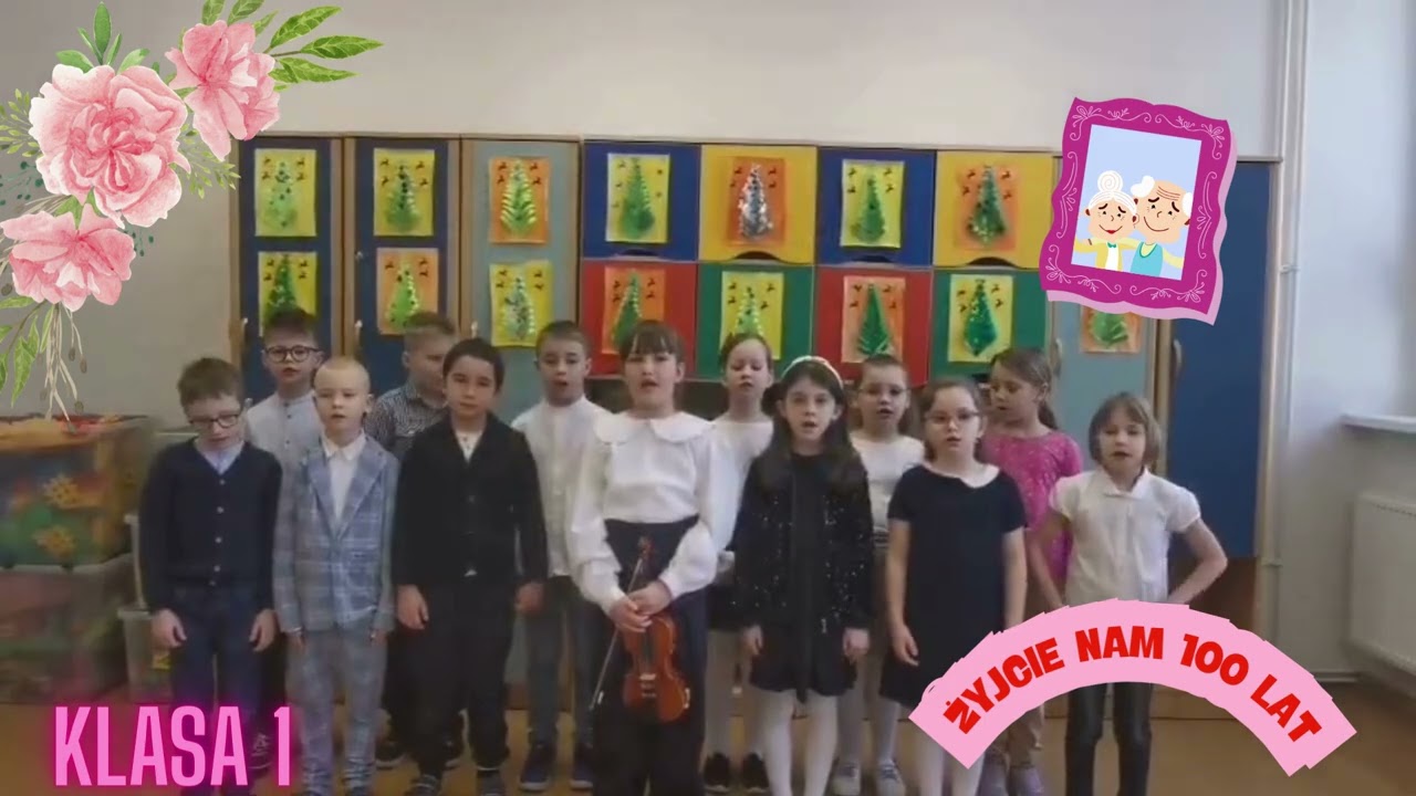 Z serca dla Babci i Dziadka – od klasy 1