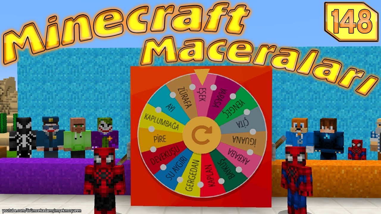 ÖRÜMCEK ADAM MİNECRAFT'TA YARIŞMACILARI TROLLÜYOR (Minecraft Maceraları 148. Bölüm)