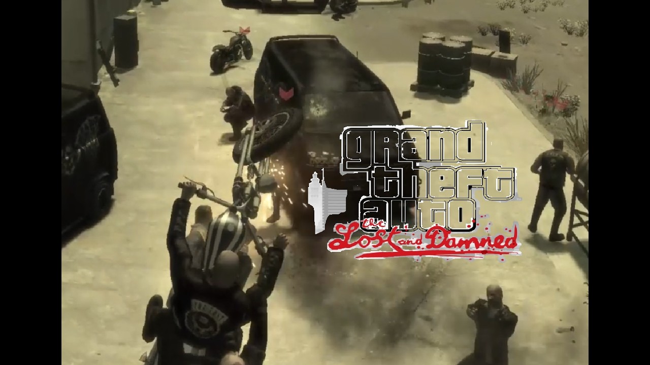 GTA 4 - I don't even want to get off the motorcycle /2