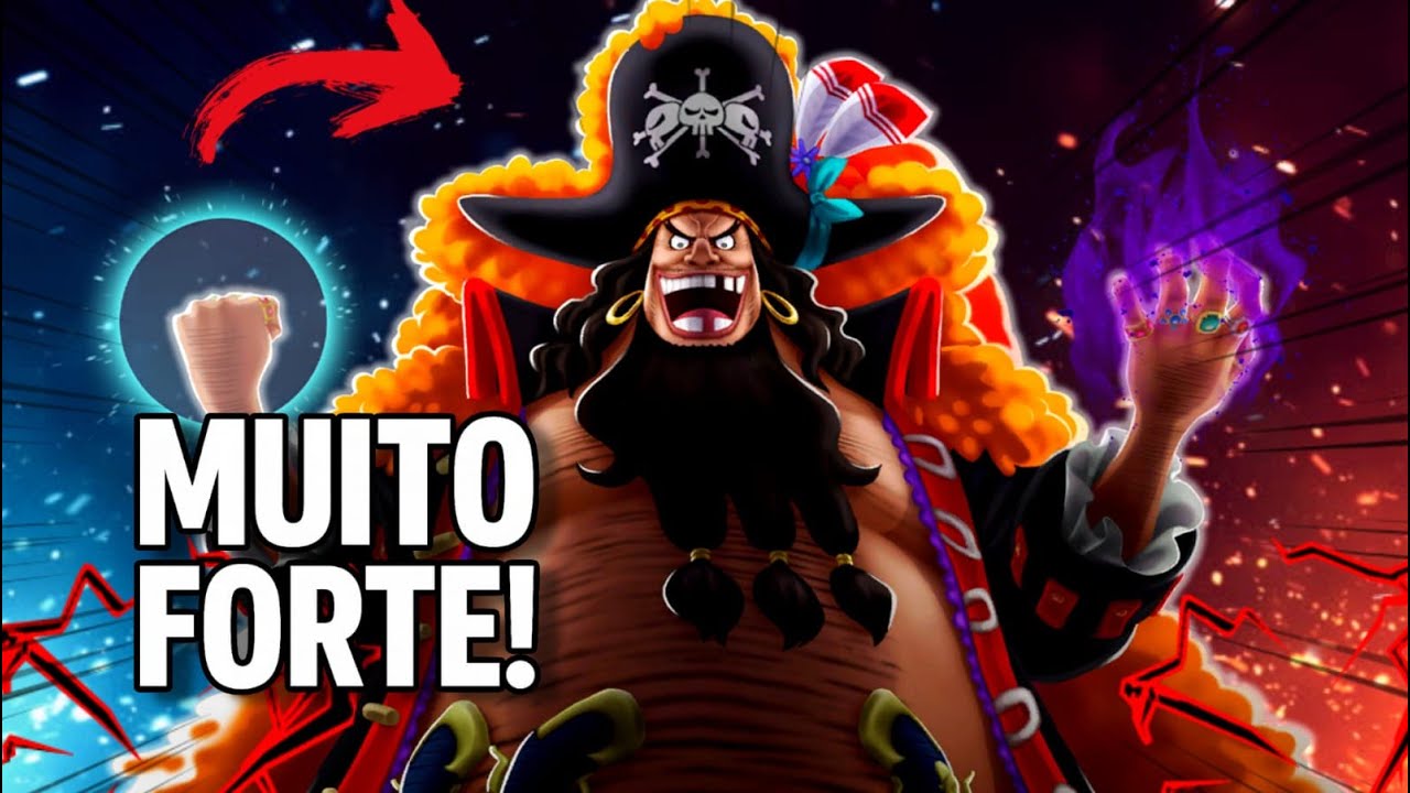 JOGUEI COM O NOVO BARBA NEGRA EX E ELE VIROU O MELHOR PERSONAGEM DO ONE PIECE BOUNTY RUSH!