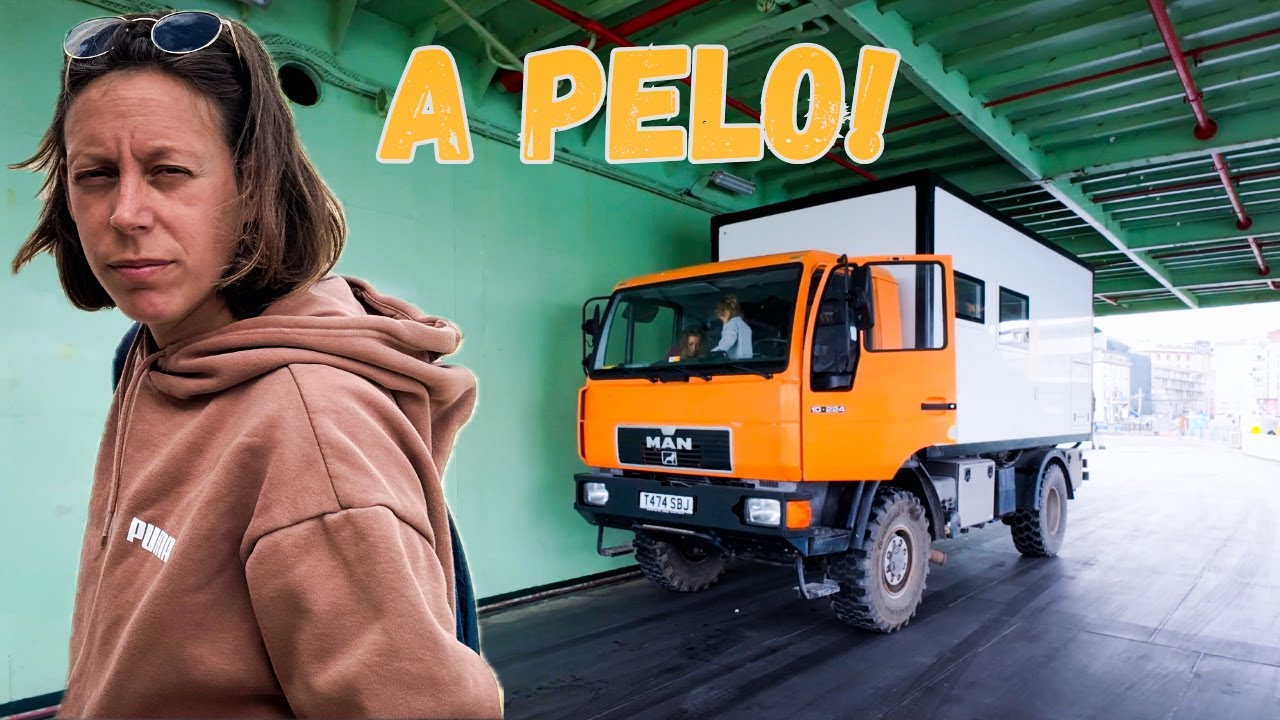 Attraverso il Bosforo entriamo in Asia - Giro dell'Asia in famiglia con camper 4x4