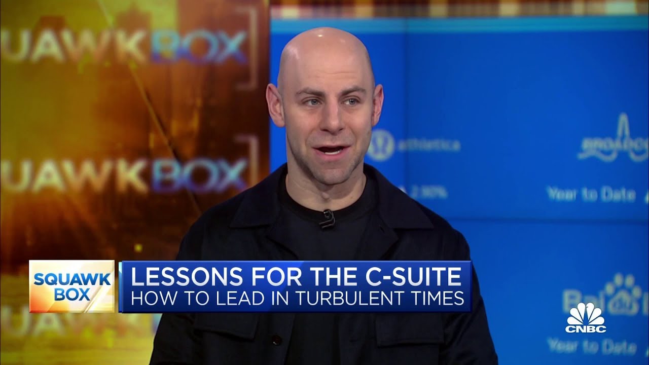 Wharton School professor Adam Grant explains why natural talent is 'overrated'