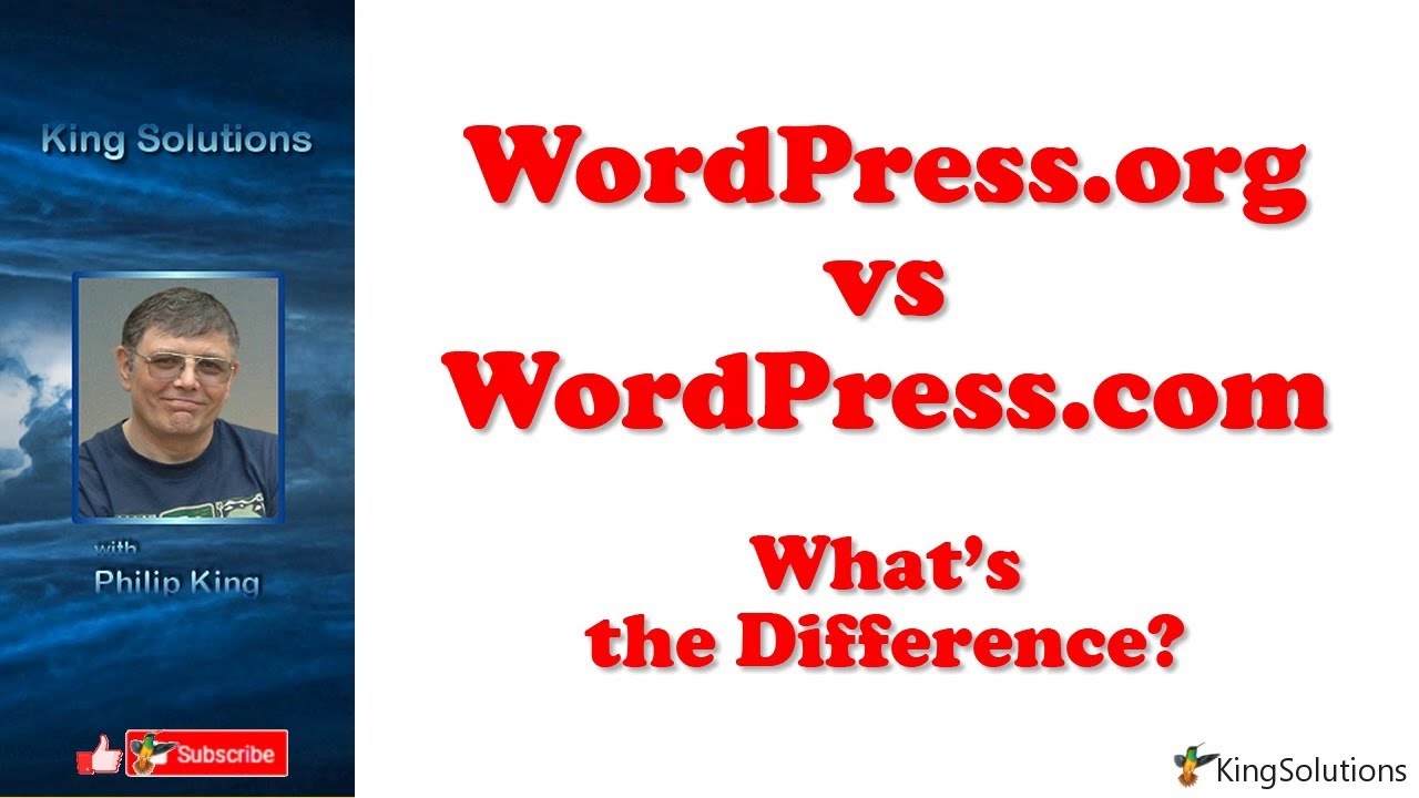 WordPress org vs Wordpress com, Which should I use