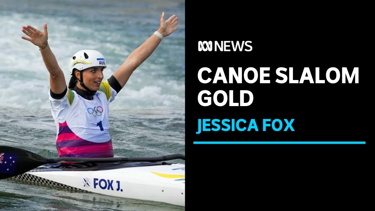 Jessica Fox tops podium in canoe slalom K1 bringing day 2 haul for Australia to 4 golds | ABC News
