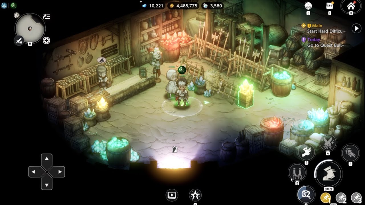 Day 10 Newbie - Explore Ch.9 ~ Ch.11 (Map Treasure & Item Collection) | upgrade bargain ψ(｀∇´)ψ