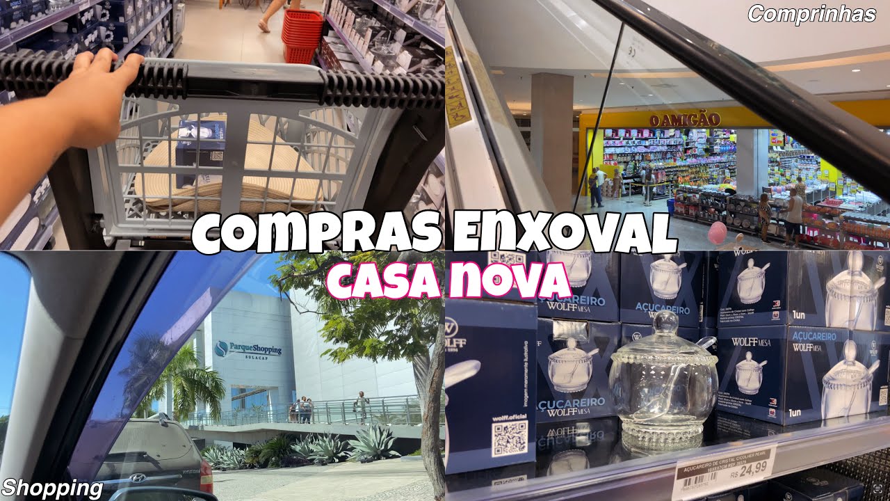 COMPRAS PARA O ENXOVAL DE CASA NOVA 💕🏡 bellart , o amig&atilde;o