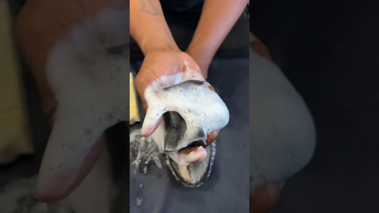 How to clean Yeezy 350 🔥