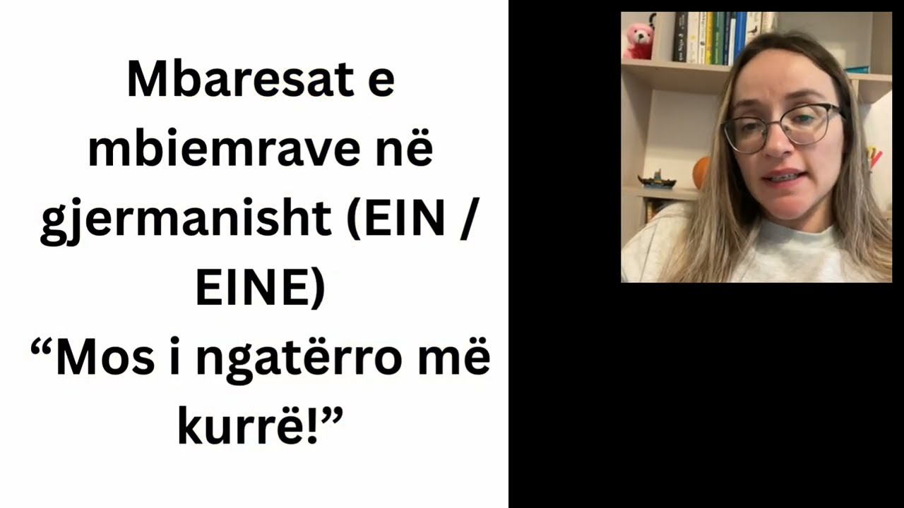 “90% gabojnë këtu 😱 –ER, –ES apo –E me ein / eine 🇩🇪🔥 Mos e humb!” #mesogjermanisht