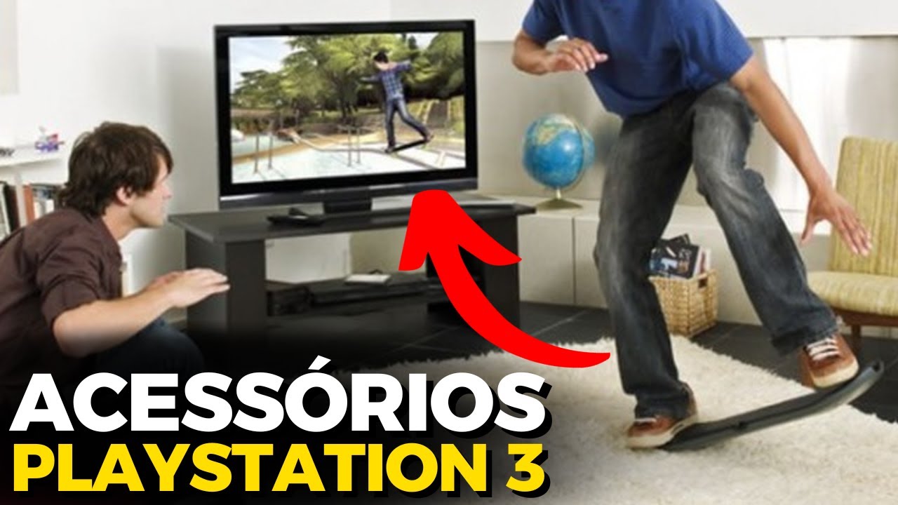 OS ACESS&Oacute;RIOS MAIS RAROS DO PS3! TODOS S&Atilde;O DESCONHECIDOS!