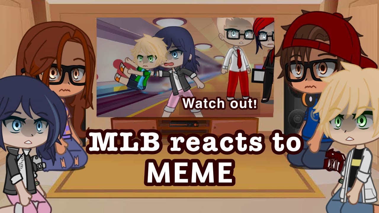 MLB reacts to “Watch out! The train!” (Gacha Club)