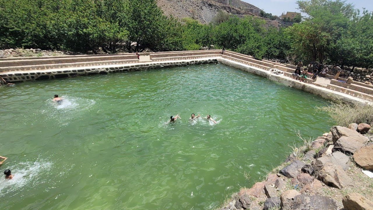 ماجل ومنتزه قرية العشاش في صنعاء لا احد يعرفه رغم وجوده داخل صنعاء