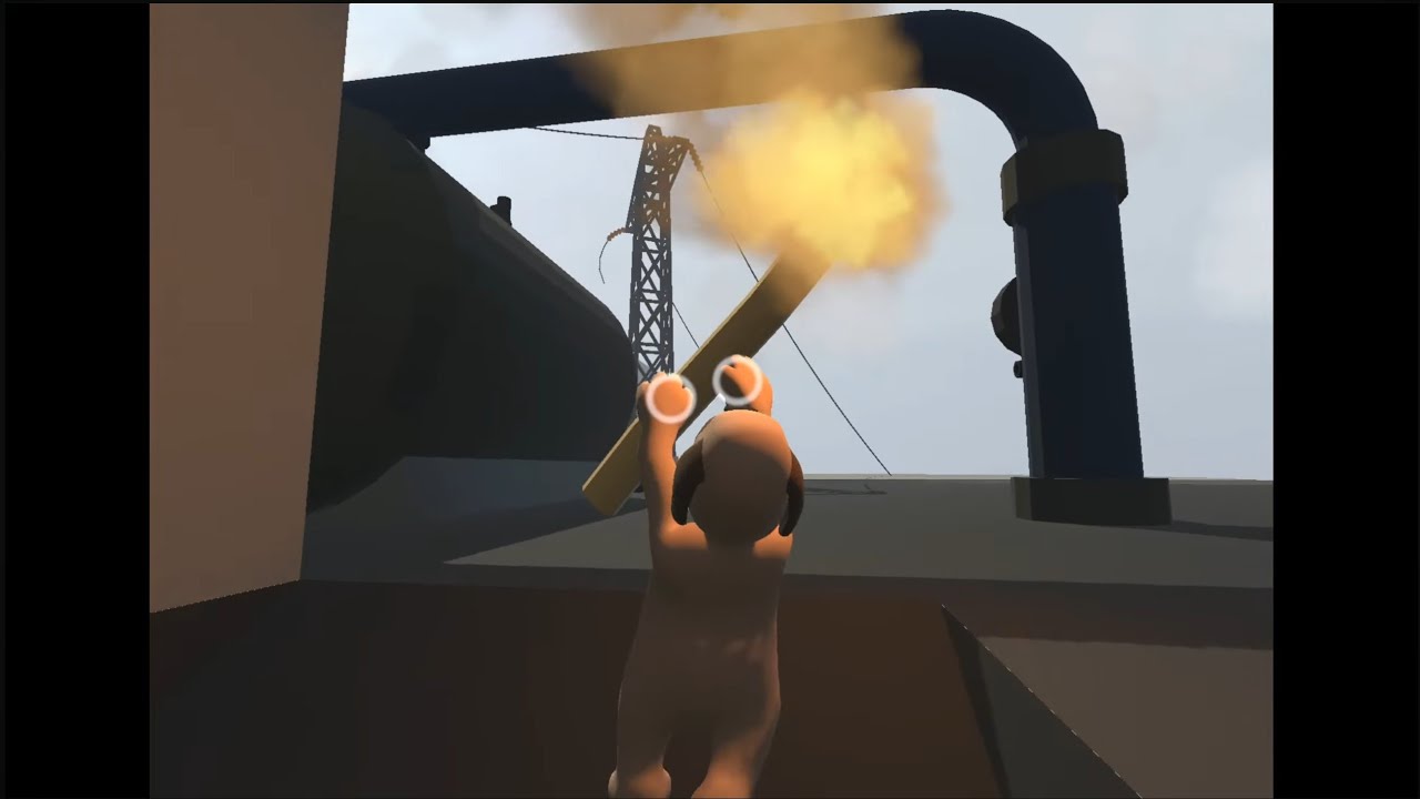 スマホ版ヒューマンフォールフラット発電所初見世界最速クリア2