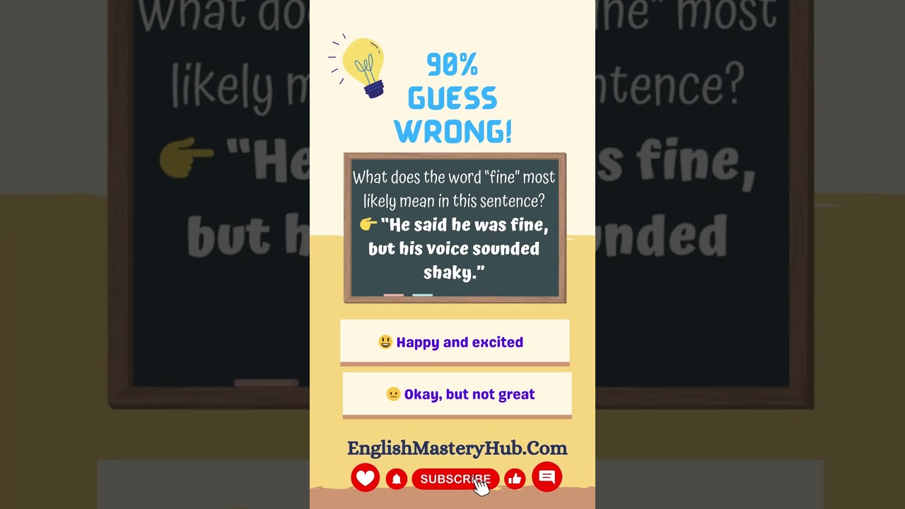 📚 90% of English Learners Guess This Word Wrong! 