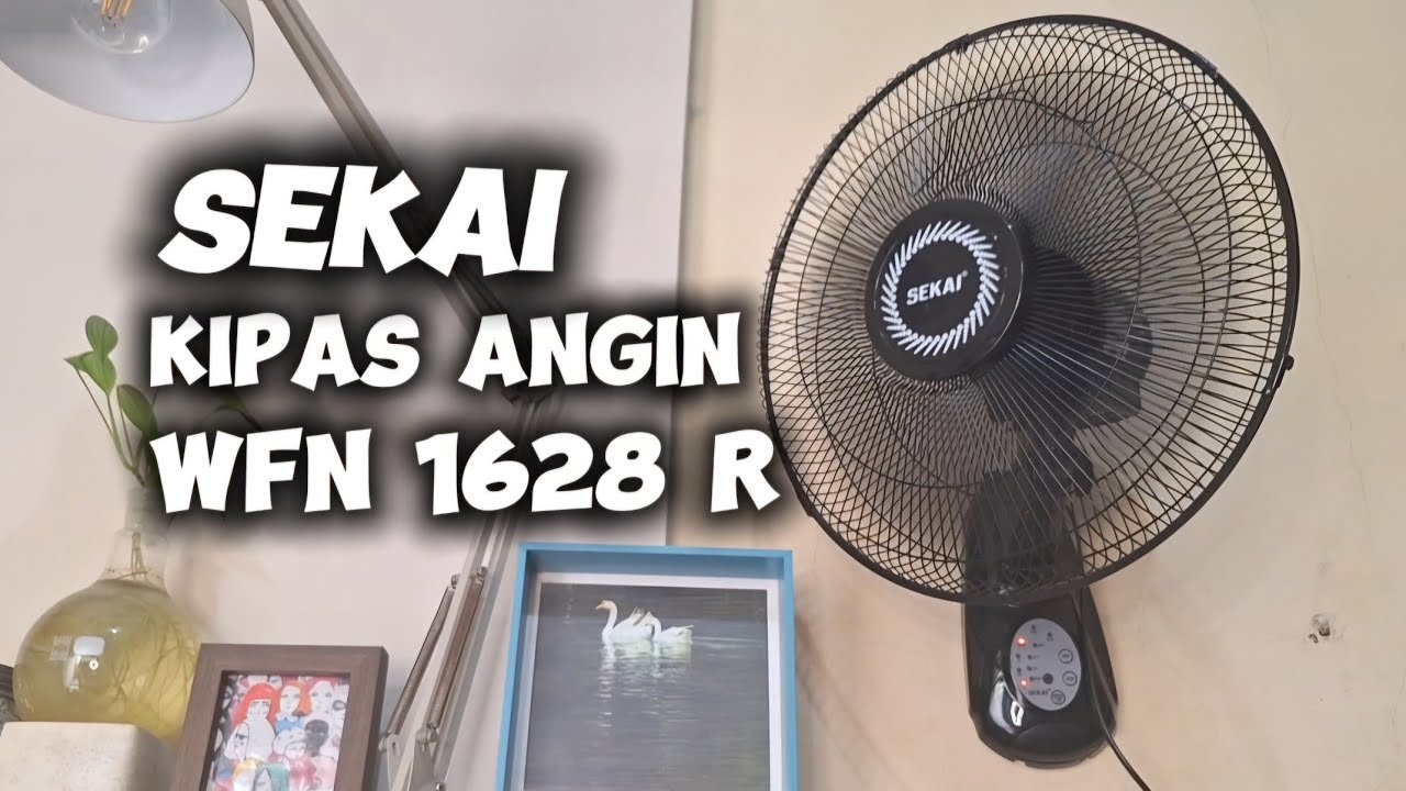 Review SEKAI Kipas Angin Dinding Type WFN 1628 R