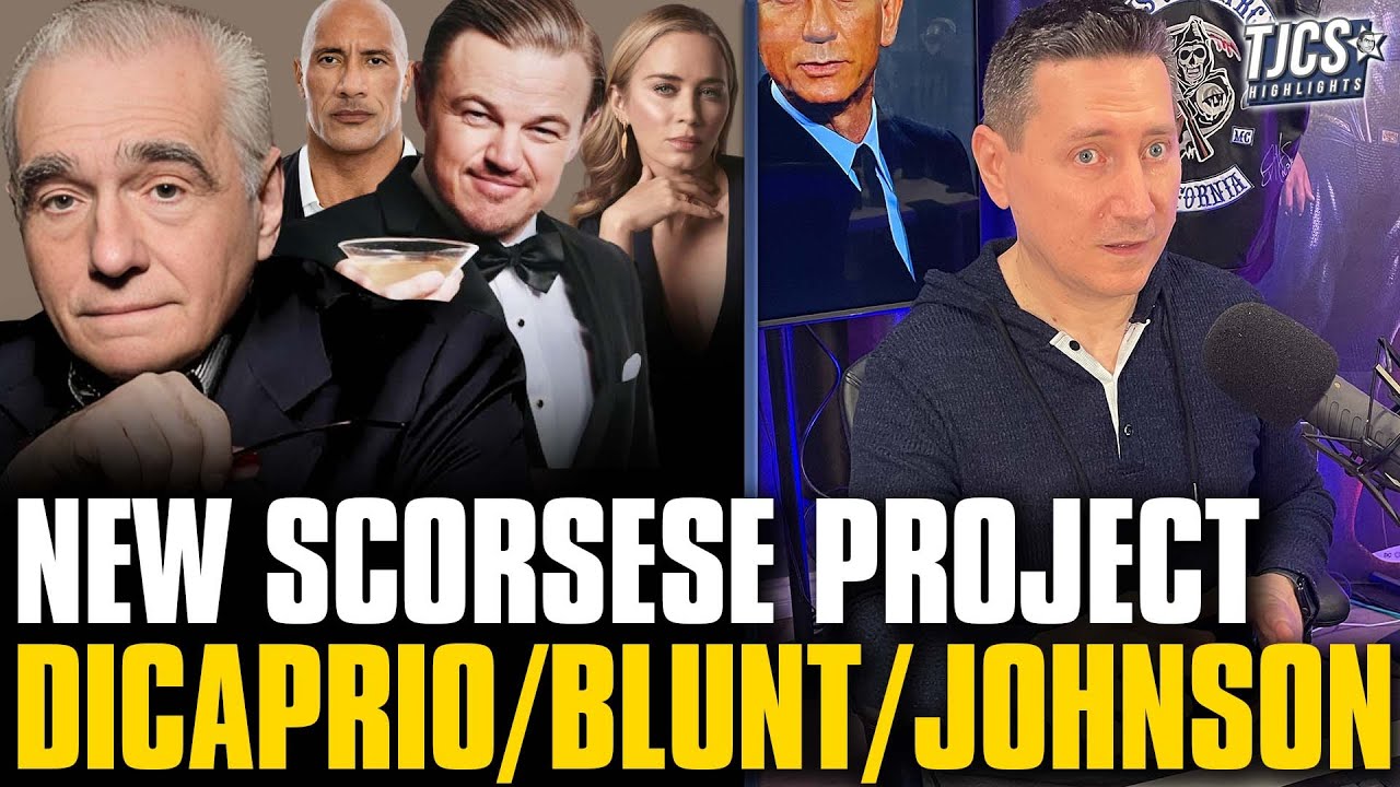 New Martin Scorsese Film To Star  Dwayne Johnson, Leonardo DiCaprio and Emily Blunt