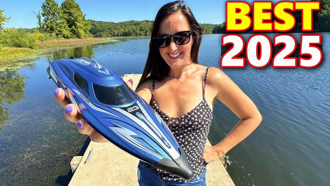 Best RC Boat Under $52 of 2025 - Self Righting & Water Cooled