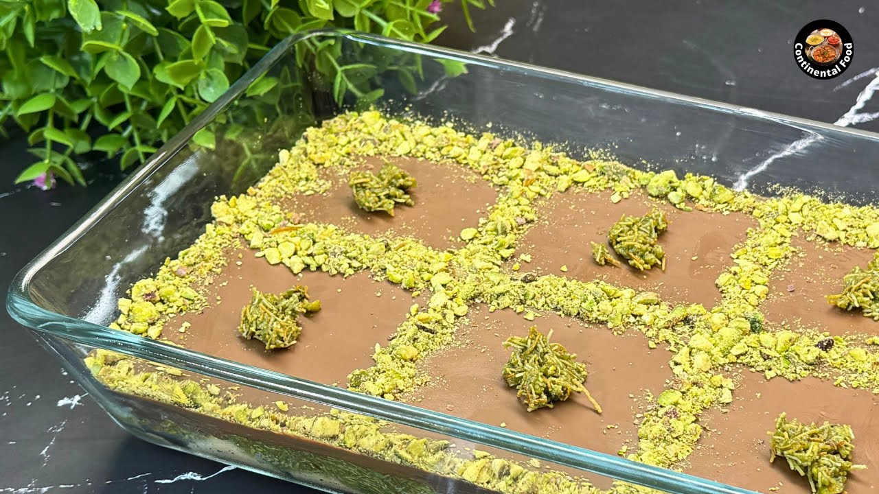 Viral Chocolate Kunafa Dubai | Kunafa Dessert at Home by Continental Food