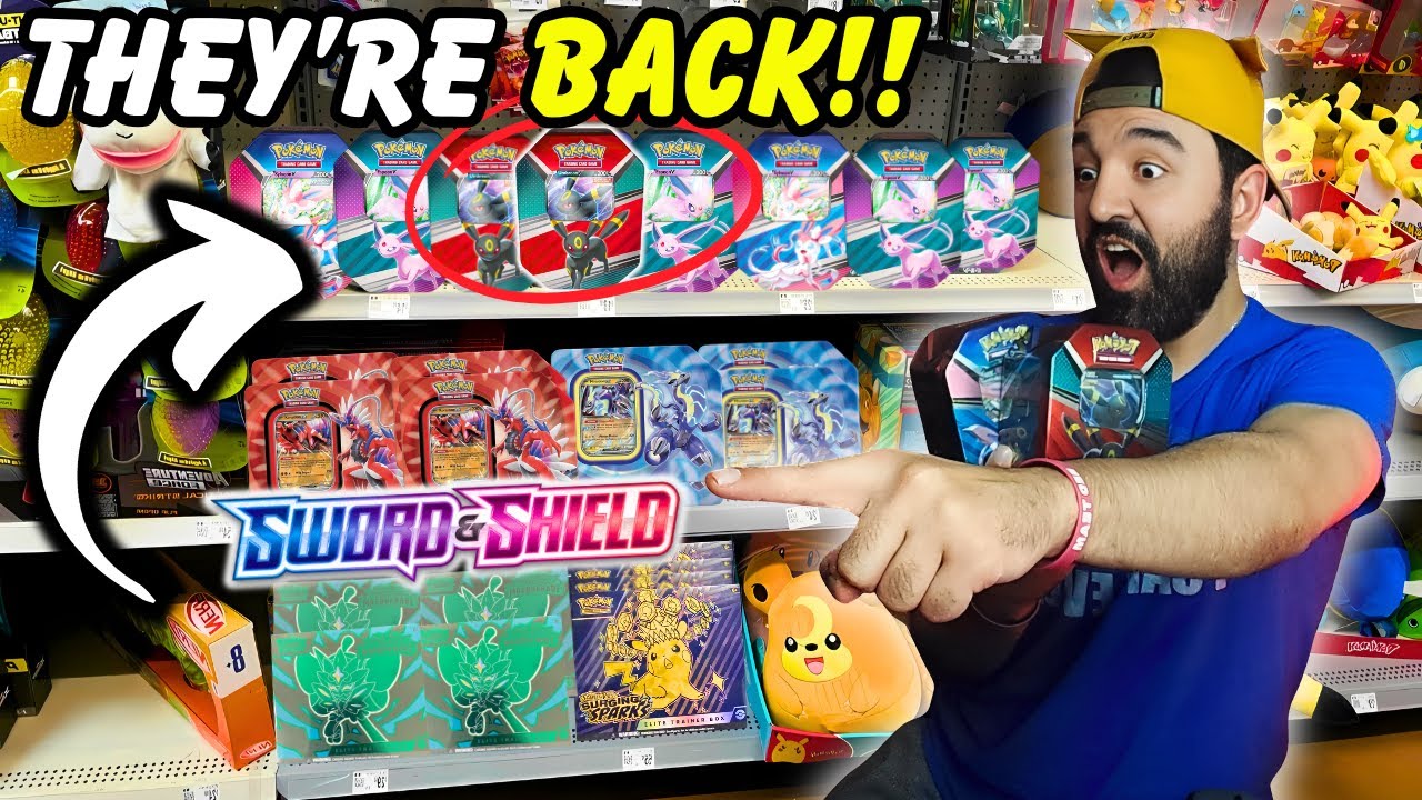 WILD Pokemon RESTOCK of Sword & Shield Pokemon Cards! 😱