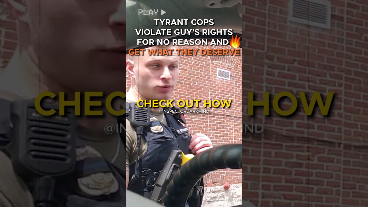 Cops Get Owned and Silenced During Unlawful Traffic Stop! They Violate Guy's Rights and Get Sued